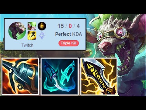 12.10 Twitch is INSANE - Twitch ADC Gameplay | Iron to Diamond #13