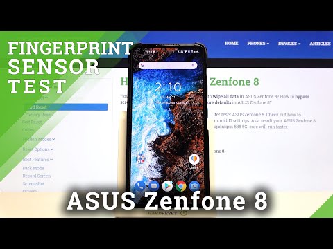 ASUS Zenfone 8 Fingerprint Test