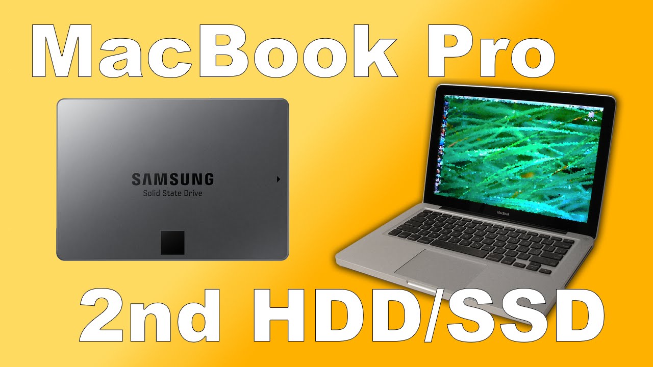 How To Add Second SSD/HDD In A Caddy To Replace Optical Drive MacBook Pro mid 2010 - YouTube