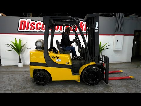 YALE GLP060VXEVSE093 6,000 lb LP(Propane) #771P - Forklift for Sale