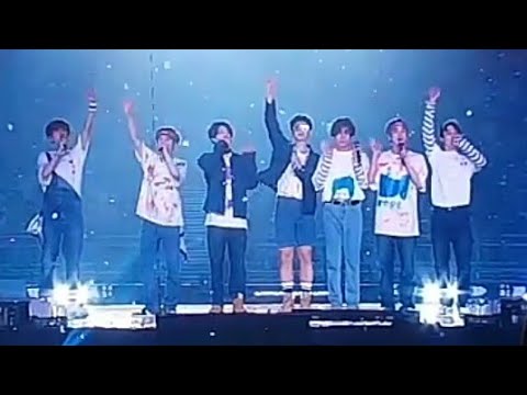190622 BTS Ending, Taehyung Looks Like Crying @BTS 방탄소년단 5th Muster 'Magic Shop' Seoul 2019