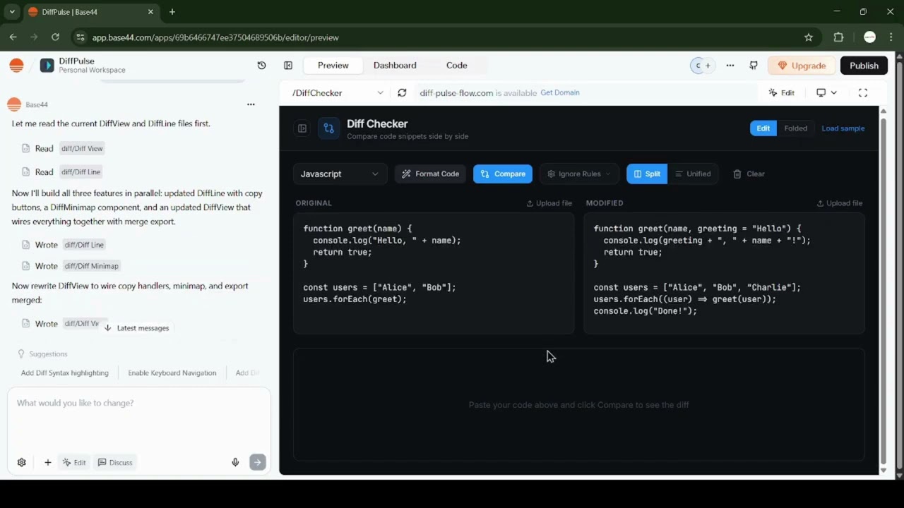 Can I Build a Better Diff Checker?