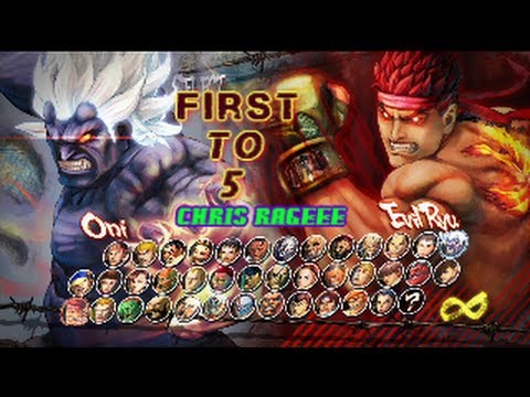 SSF4 AE 2012: MMS Broken Soul (Evil Ryu) vs omh l (Oni) FT5 SET