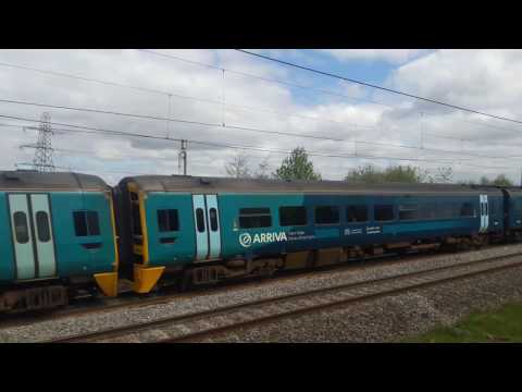 Arriva trains class 158823 & 158833, Dudley port junction.
