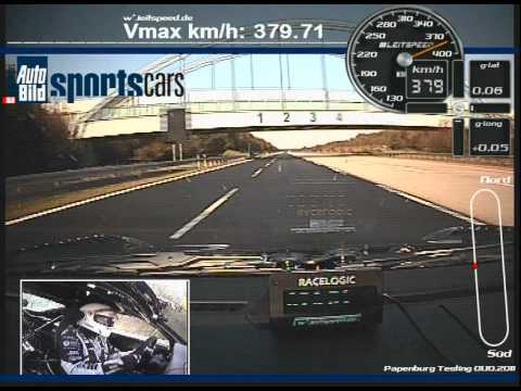 Jürgen Alzen Mission 400+: 388,8 km/h in Papenburg High Speed Test