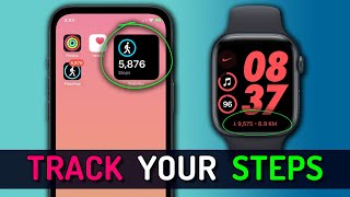 How to TRACK STEPS on Apple Watch and iPhone