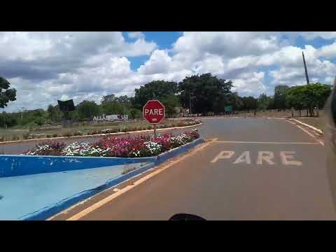 Indo ao trabalho armazém em Joviânia-GO Brasil...