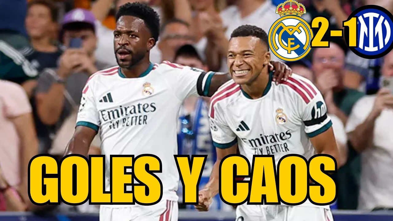 ¡LA DURA VERDAD DEL MADRID 2-1 INTER! Mbappé marca, Mourinho no dirige y la vida sigue igual