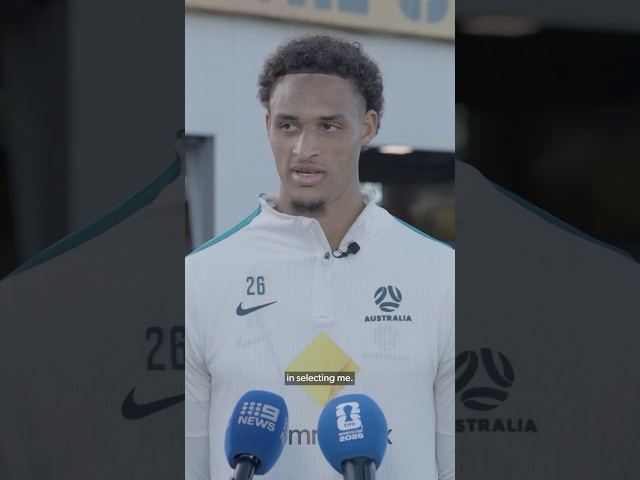 Tete Yengi relishing #Socceroos opportunity #FIFAWorldCup 🎙️🙌