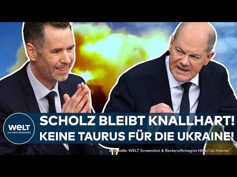 Video Thumbnail: UKRAINE-KRIEG: Zoff um Taurus-Lieferung nach Ampel-Aus! Scholz erteilt FDP knallharte Absage
