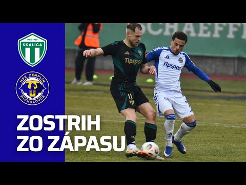 ZOSTRIH ZÁPASU | MFK Skalica - MFK Zemplín Michalovce (14.2.2026, 2:1)