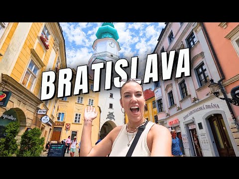 First Impressions of Slovakia 🇸🇰  (24 hours in Bratislava)