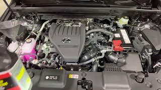 2022-2024 Lexus NX350, 2023-2024 RX350 All Underhood Fluid Levels Inspection And Top Up Instructions