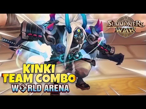 Kinki Team Combo in World Arena - Summoners War