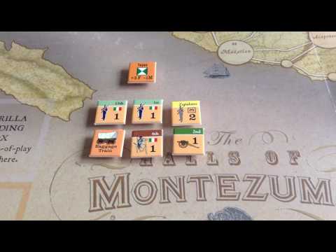 Halls of Montezuma - A Brief look at this CDG game on the Mexican War