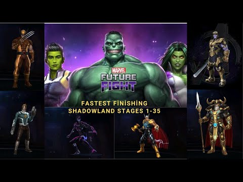 MFF - Fastest Finishing Shadowland  Stages 1-35 in 23 minutes.