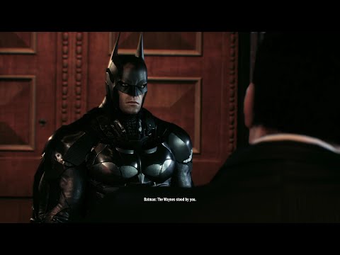 Batman: Arkham Knight - Batman Reveals His True Form to Hush