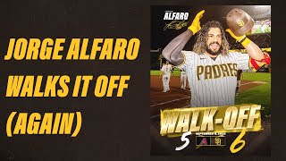 Jorge Alfaro Walks it Off (Yes, AGAIN) | Padres vs. Dbacks Highlights