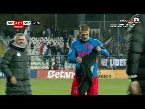 GOOOL! Oțelul - FCSB 0-3. Bîrligea se distrează la Galați! Face ”dubla” cu un șut excelent