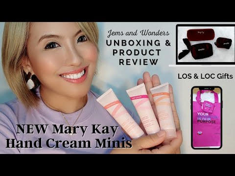 New Mary Kay Hand Cream Minis | Unboxing & Product Review