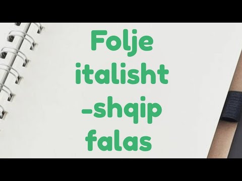 Meso 45 minuta italisht-shqip pa nderprerje.FOLJET