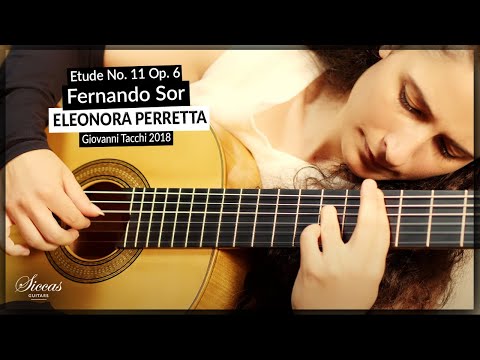 Eleonora Perretta plays Etude No. 11 Op. 6 by Fernando Sor on a 2018 Giovanni Tacchi