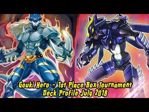 Dark Law Gouki - 1st Place Box Tournament - Yugioh Deck Profile July 2018