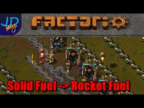 Solid Fuel to Rocket Fuel ⚙️ Factorio on a  45 ∠ Ep28 ⚙️ Gameplay, Lets Play