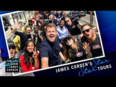 James Corden's Star Tour: Taking Celebrities on a Ride