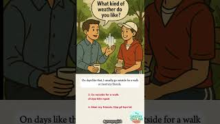Speaking Practice Part 1. Day 15 what kind of weather do you like? #speakingpractice #foryou #Ielts