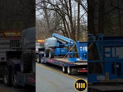 Chad (Ext 759) is ready to tackle your most challenging oversize load. #heavyhaulers #truckinglife