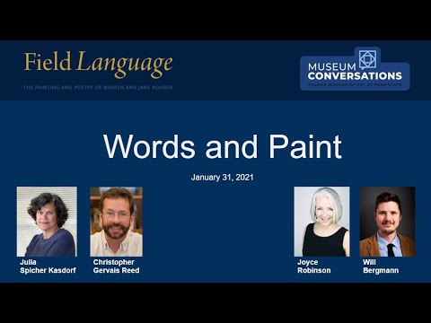 Museum Conversations: Words and Paint