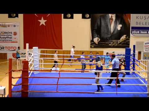 burak akın muay thai çeyrek final nakavt