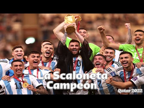 Santi Carosia - La Scaloneta Campeón (Video Oficial)