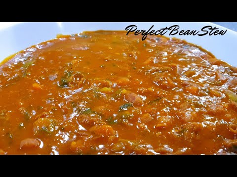 Delicious Bean Stew Recipe || Rosecoco / Yellow Beans Stew Recipe.