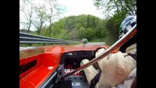 preview picture of video 'David Baldi camera car prove Scarperia Giogo 2012 Lotus 23B Ford del 1963'