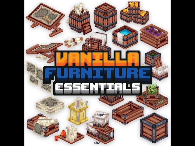 Vanilla Furniture Essentials Volume 2