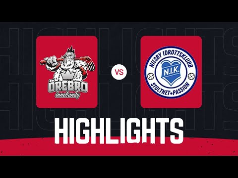 Highlights: IBF Örebro - Nilsby IK