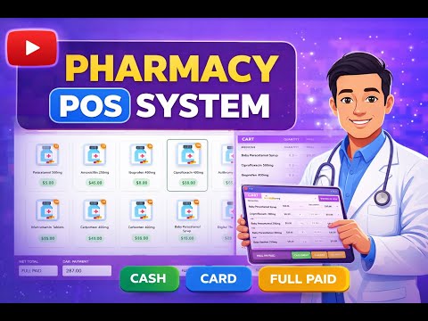 Pharmacy Management Software with Ecommerce Store-PWA