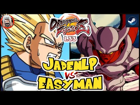 DBFZ Easyman vs JadenLP (VegetaSSJ, GokuSSJ, Gohan) vs (GogetaSS4, A17, Janemba)