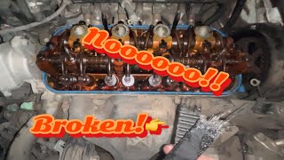 Troubleshooting a Broken Timing Belt on my 1992 CB7 Honda Accord