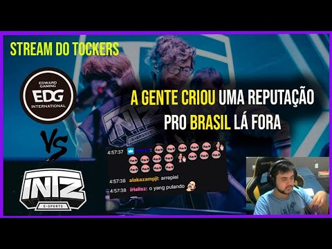 Tockers analisando INTZ vs EDG c/ chat !competitivo