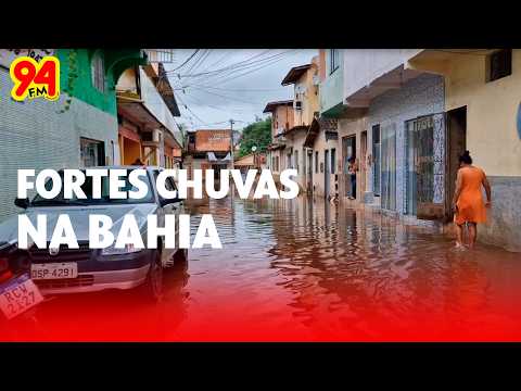 Chuvas intensas elevam nível dos rios e provocam alagamentos em Medeiros Neto, extremo-sul da Bahia