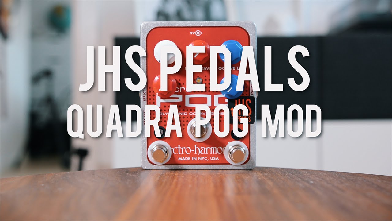 JHS EHX Micro Pog Quadra Pog Mod октавер, питч шифтер купить в Москве в