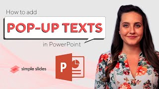 How to Add Popup Text in PowerPoint
