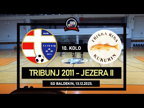 1. ŽMNL: TRIBUNJ 2011 - JEZERA II  3:5, 13.12.2023.