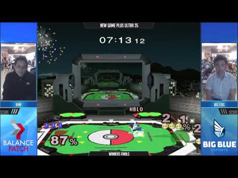 NGPU 35 SSBM - rime (Peach) vs. BigFoig (Falco) - Melee WF