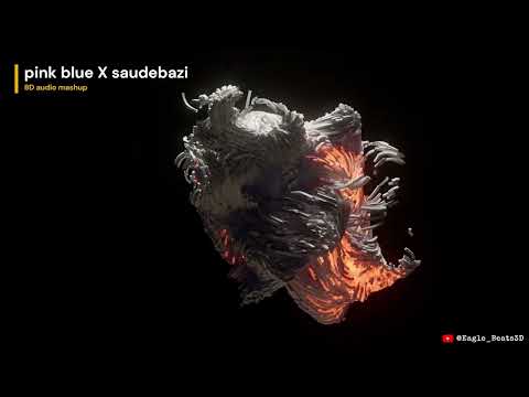 pink blue x saudebaazi 8D   mashup song