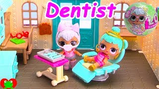 LOL Surprise Doll Visits The Dentist