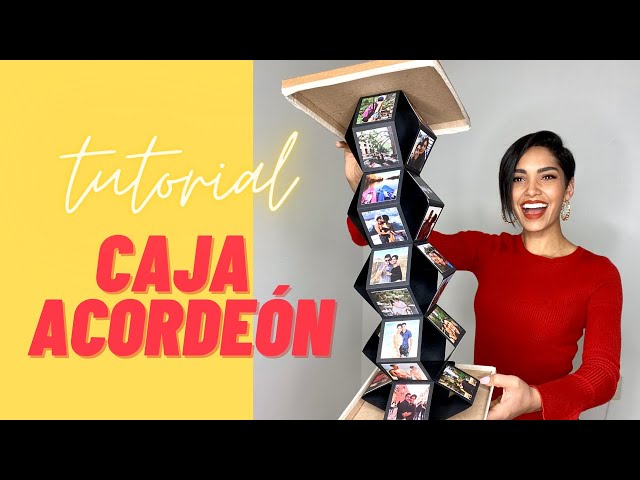 Vídeo relacionado con Transparent Gift Caja de Fotos Acordeón Personalizada con Fotos y Texto. Regalo Original para Parejas, Hombres o Mujeres. Regalos Personalizados. Caja de Sorpresa y Recuerdos. Álbum Desplegable